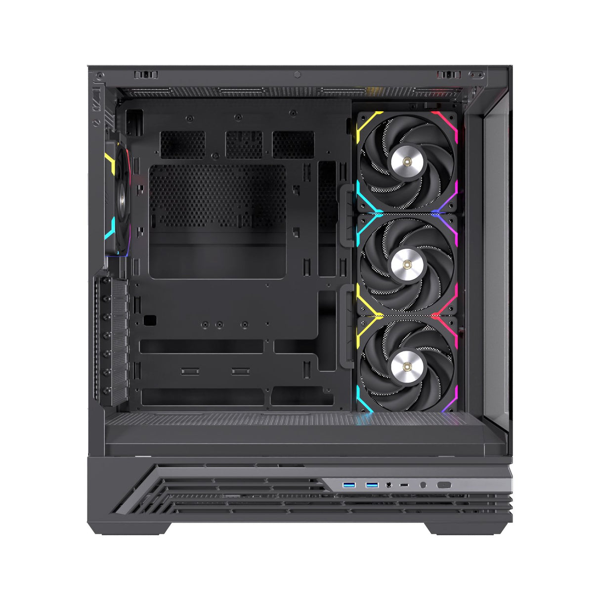 EAN 6977277361148 - Einarex EXCS-PR-800R-B carcasa de ordenador Midi Tower Negro imagen 4