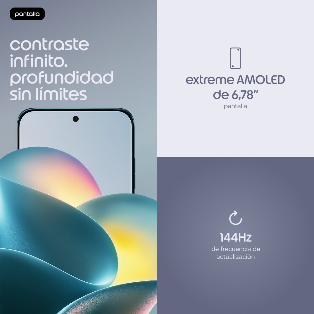 Smartphone Motorola Edge 70 Plus 8ram 256gb Milky Azul