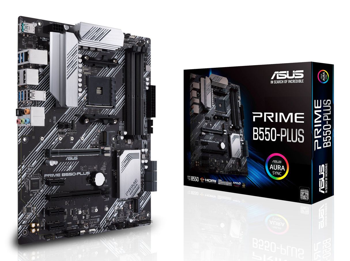 EAN 4718017782340 - ASUS PRIME B550-PLUS AMD B550 Zócalo AM4 ATX imagen 1