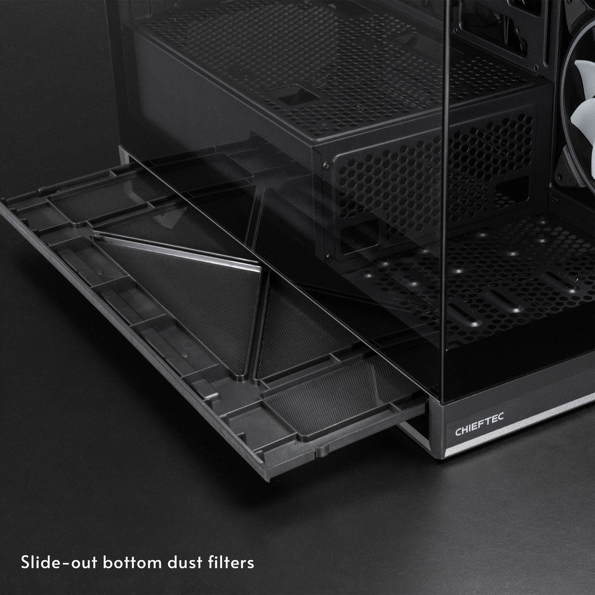 Chieftec Vista Max (Negro, Tempered Glass X 2) Gx-30b-Op