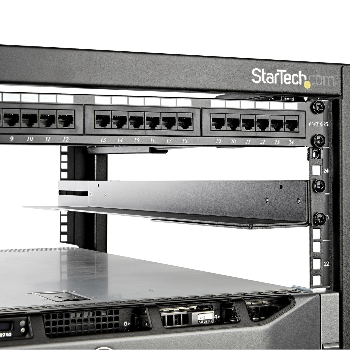 EAN 0065030882378 - StarTech.com UNIRAILS1UB accesorio de bastidor Carril de rack imagen 7