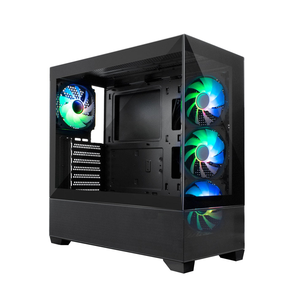 Coolbox Caja Atx Gaming Ga250 Cristal 4xvent.Argb Grafica 400mm Coo-Cha-Ga250-0