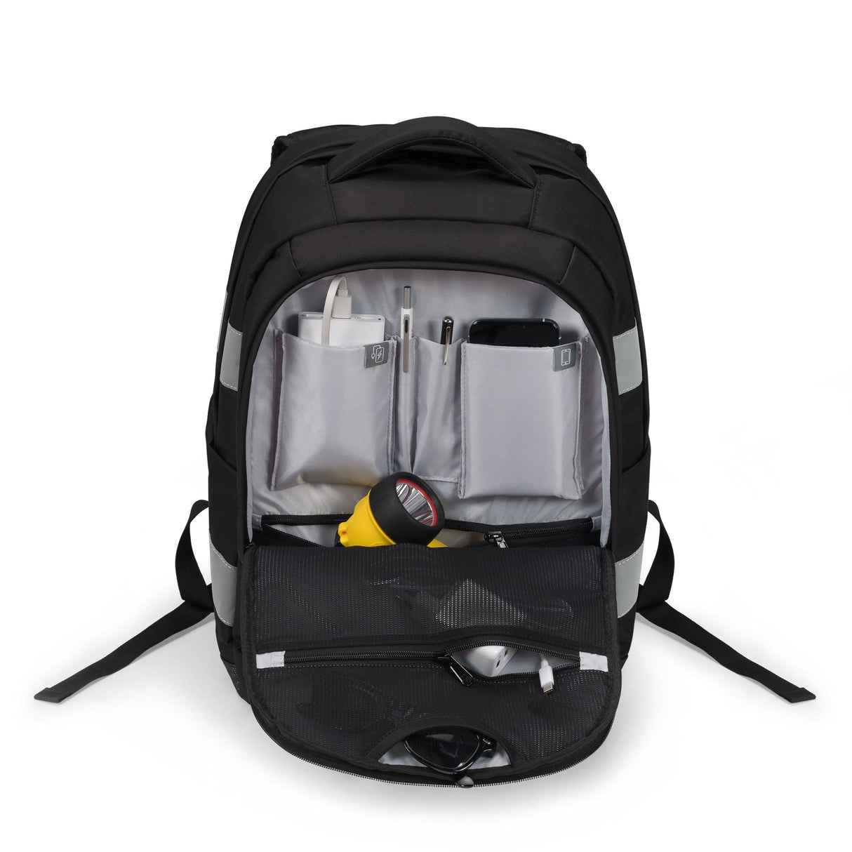 EAN 7640239422278 - DICOTA Hi-Vis V2 mochila Mochila de senderismo Negro Tereftalato de polietileno (PET), Termoplástico de p imagen 5