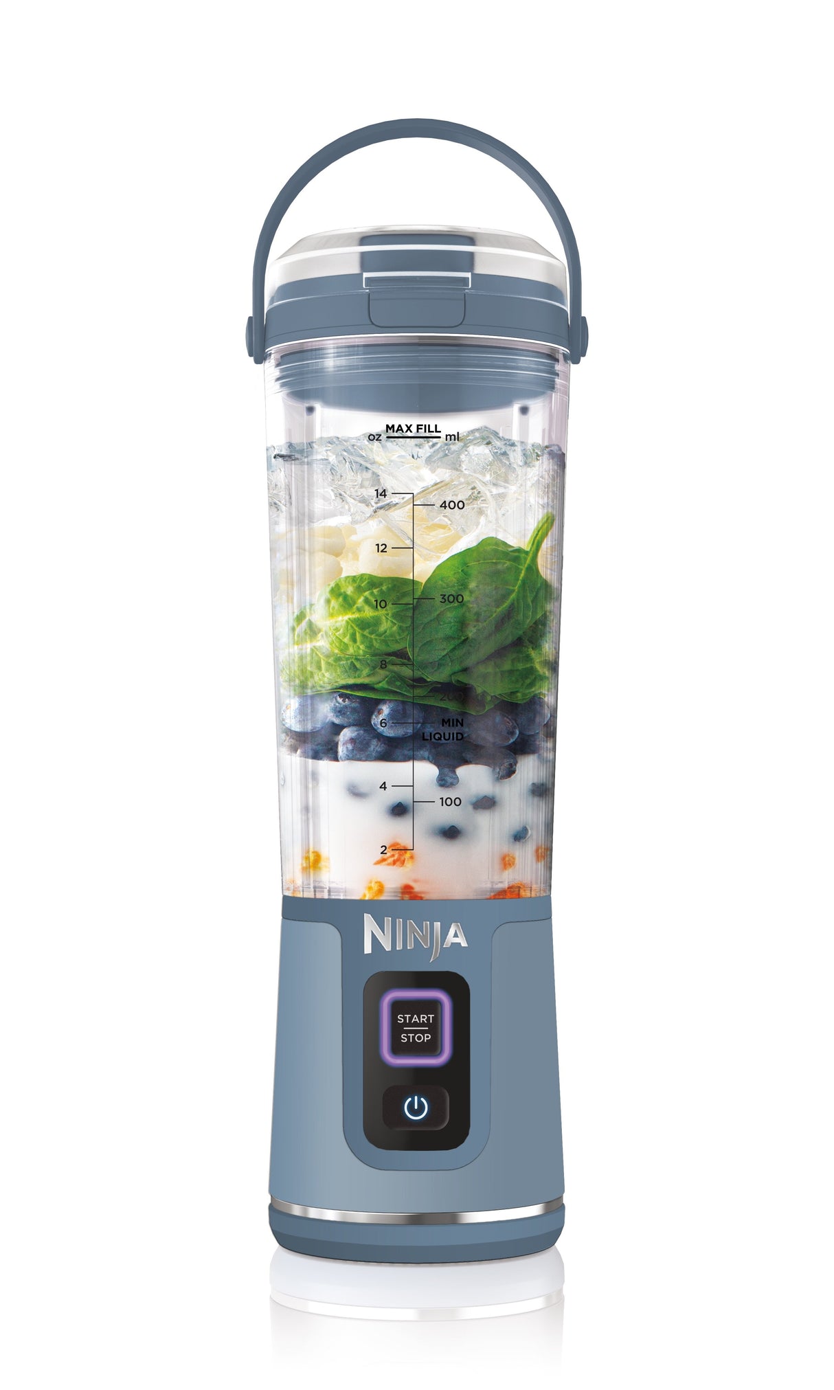 Ninja Bc151eunv Blast Standmixer Blau