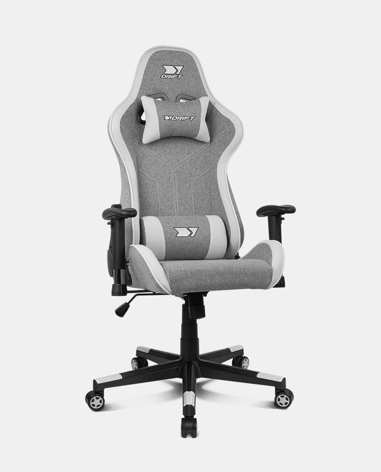 EAN 8436587973826 - DRIFT DR90 PRO Silla para videojuegos de PC Asiento acolchado Gris, Blanco imagen 1