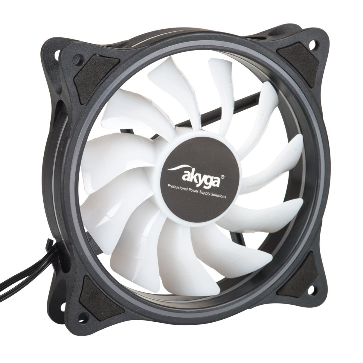 EAN 5901720136091 - Akyga AW-12D-RGB sistema de refrigeración para ordenador Carcasa del ordenador Ventilador 12 cm imagen 1