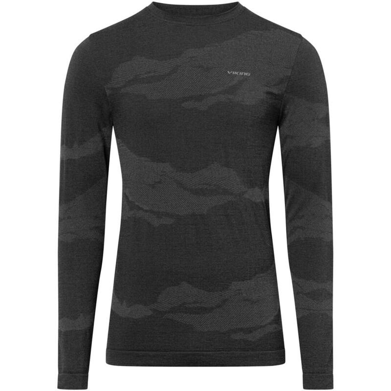Bielizna Meska Viking Gasher Man Longsleeve Merino Roz. M Negro