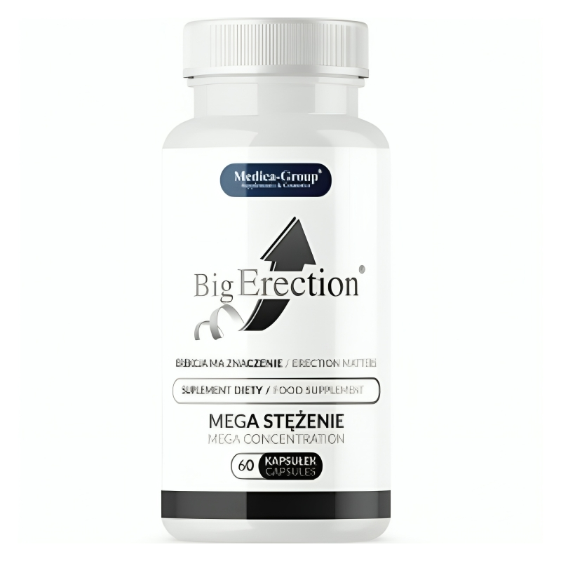 Big Erection Complemento Alimenticio Natural Para La Vitalidad Masculina Y El Rendimiento Íntimo