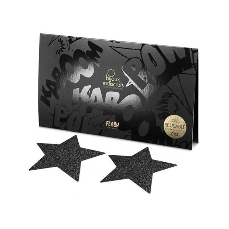 Bijoux Pezoneras Flash Estrella Negra