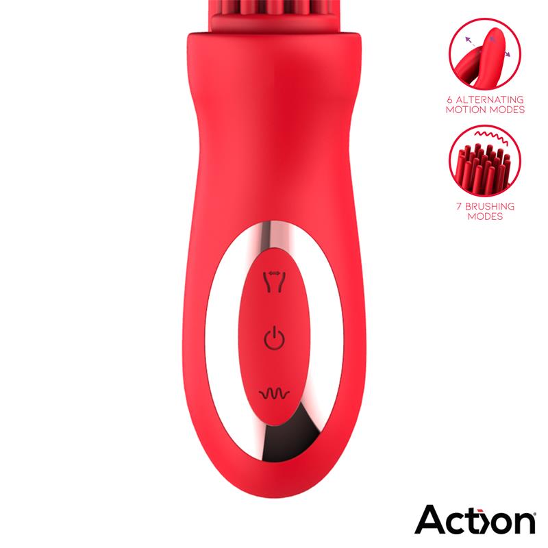 Bilma Vibrador Con Movimientos Alternantes Y Brushing 4 Motores