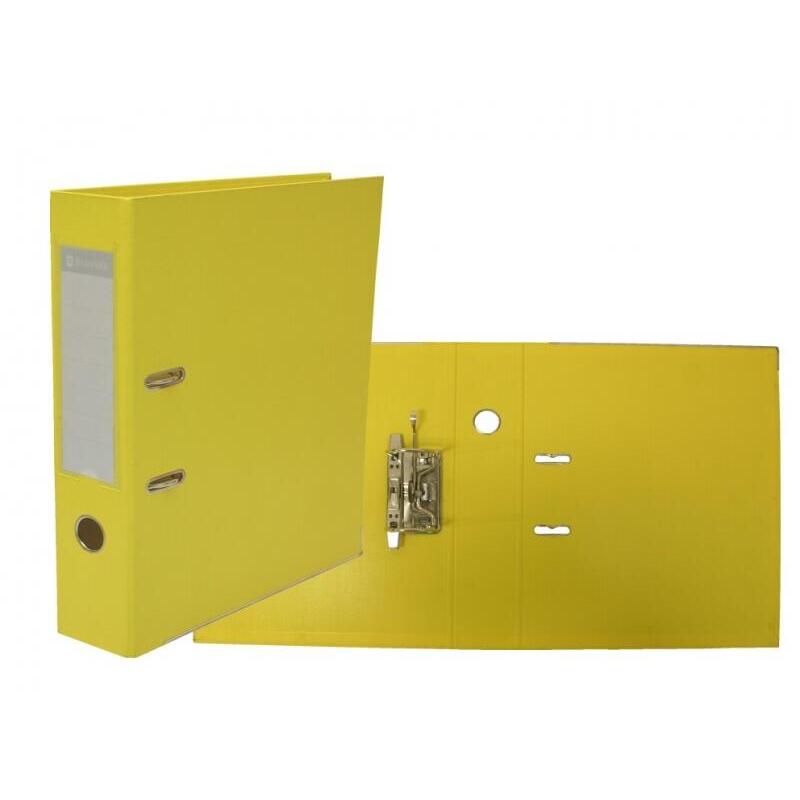 Bismark Archivador A-Z Pvc A4 Lomo 75 - Gran Resistencia - Tarjetero En El Lomo - Cartoneras Metalicas En El Borde