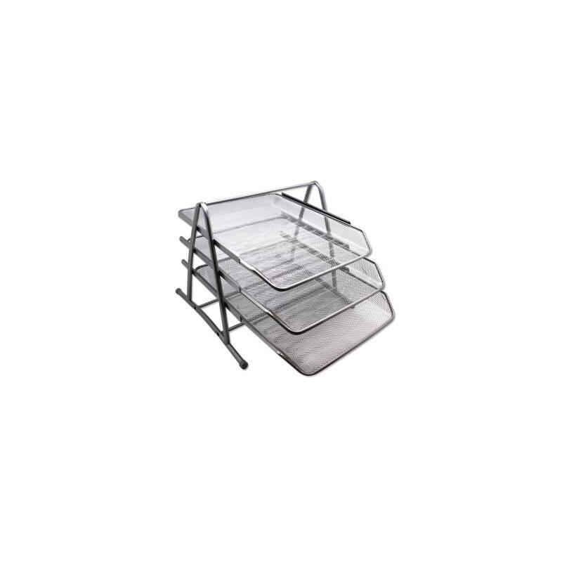Bismark Bandeja De Rejilla Triple 35x30x24.5 Cm Cromado