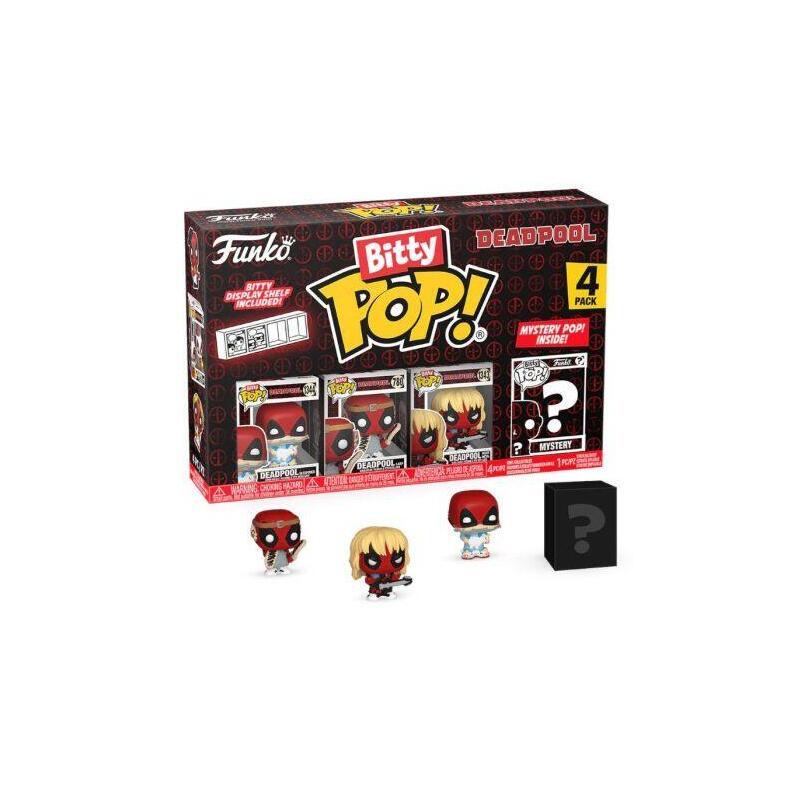 Bitty Pop Deadpool - 4 Figuras - 889698849623