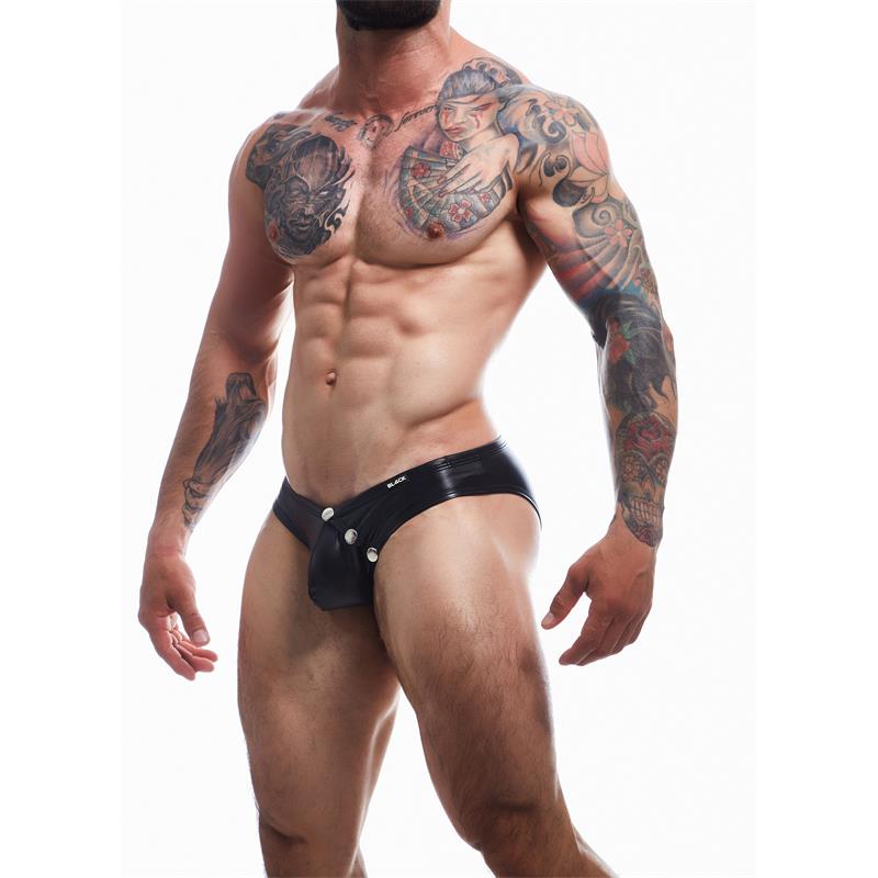 Bl4ck01 Calzoncillo Con Corchete Talla (Interno):S