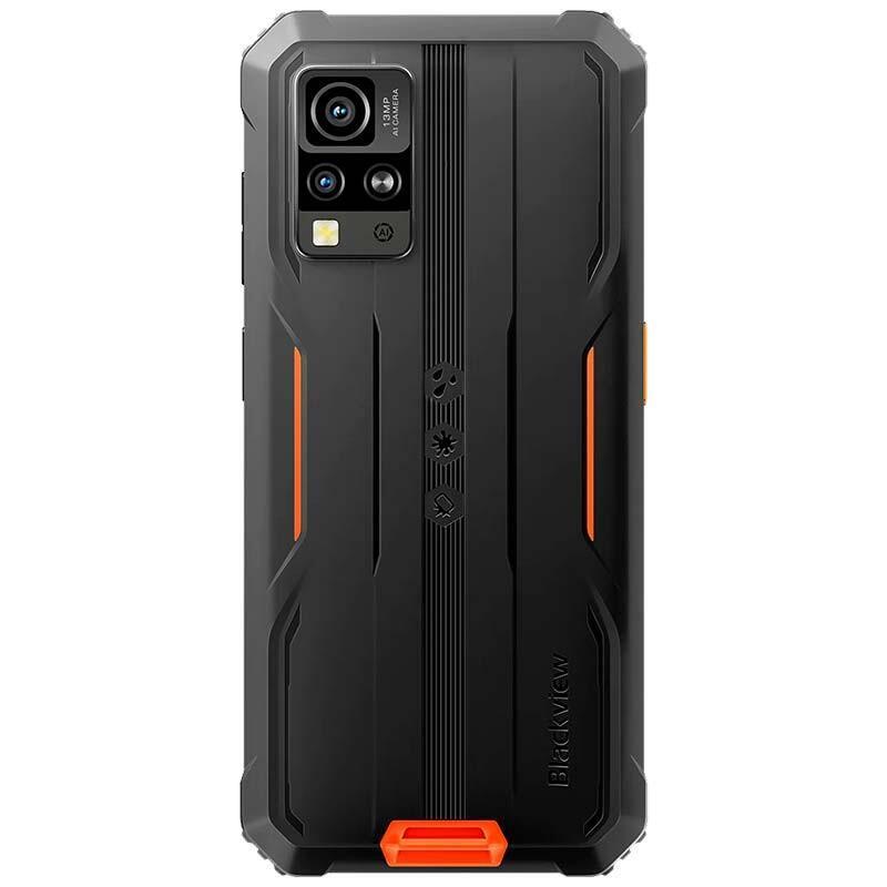 Blackview Bv4800 Pro 4gb/128gb Naranja Móvil Rugged