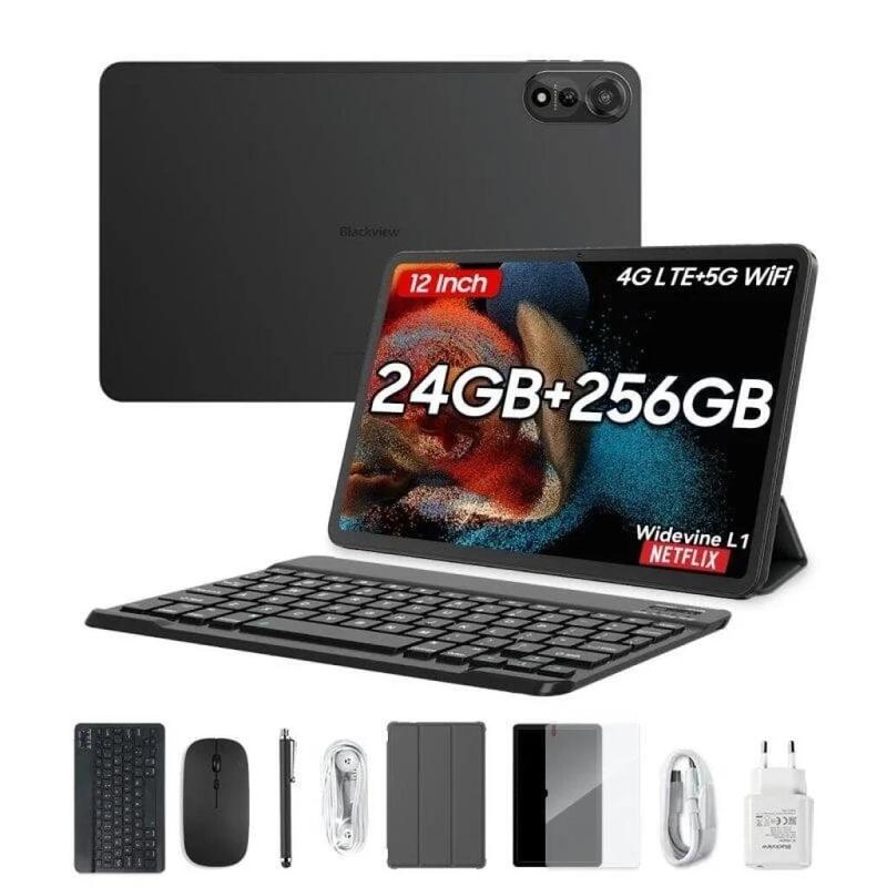 Blackview Mega 2 12'' Wifi 12gb/256gb Gris Set Version - Tablet