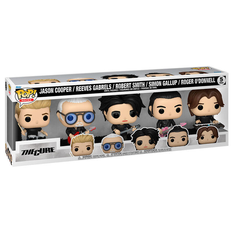 Blister 5 Figuras Pop The Cure