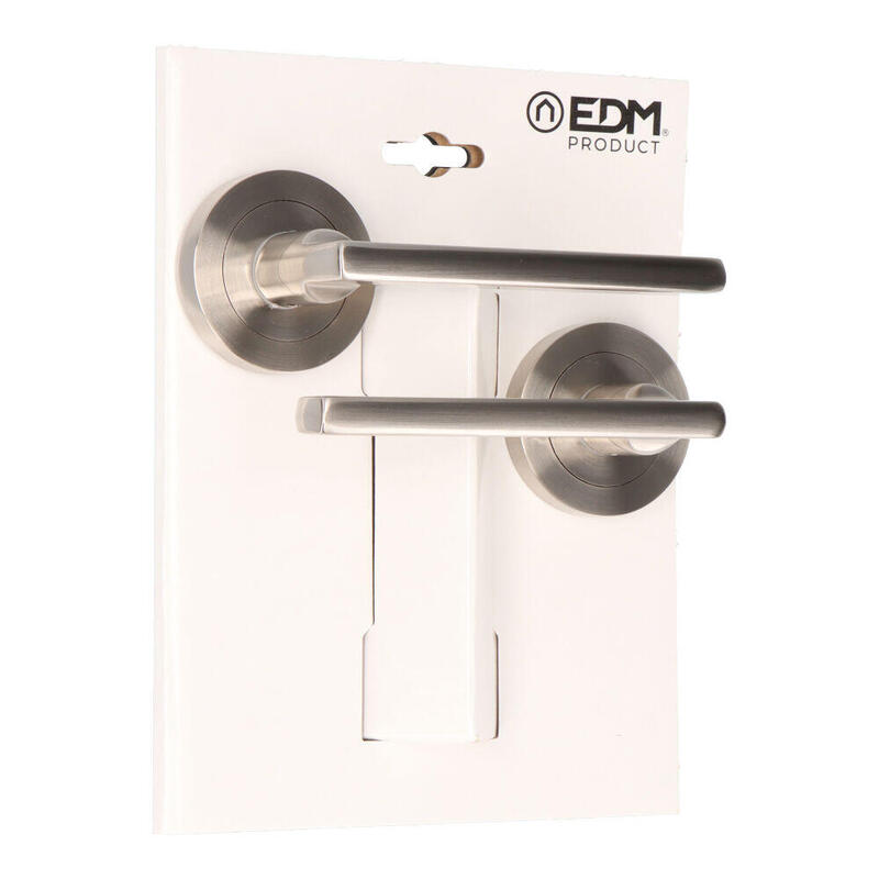 Blister Juego Roseta 606 Niquel Satinado Edm