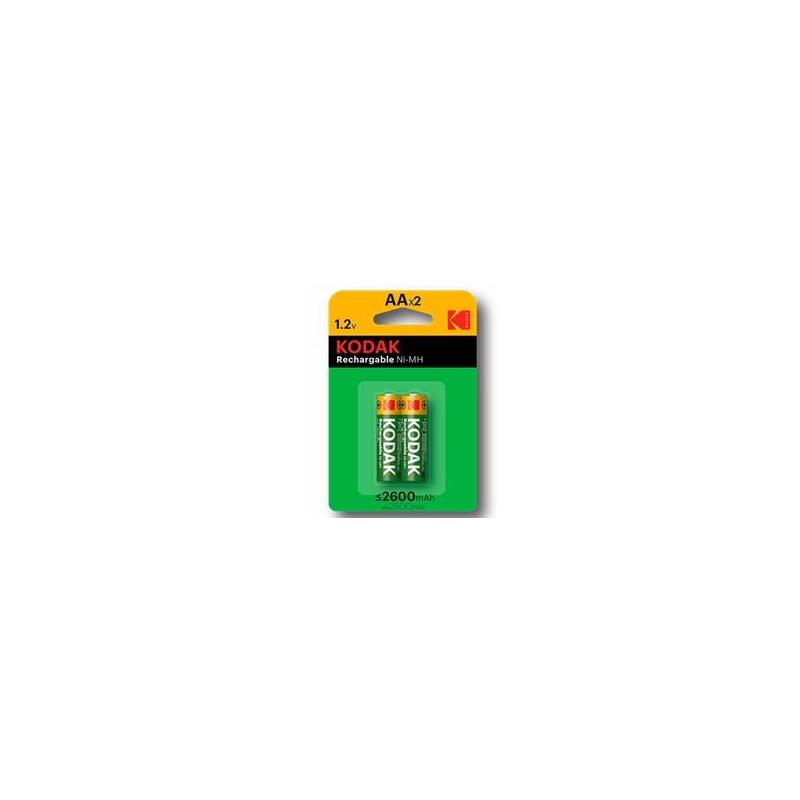 Blister Kodak 2 Pilas Recargables Ni-Mh Aa Lr6 2600 Mah