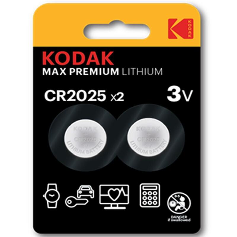 Blister Pilas Kodak Boton Litio Ultra 2025 Blister Grade 2 Pilas