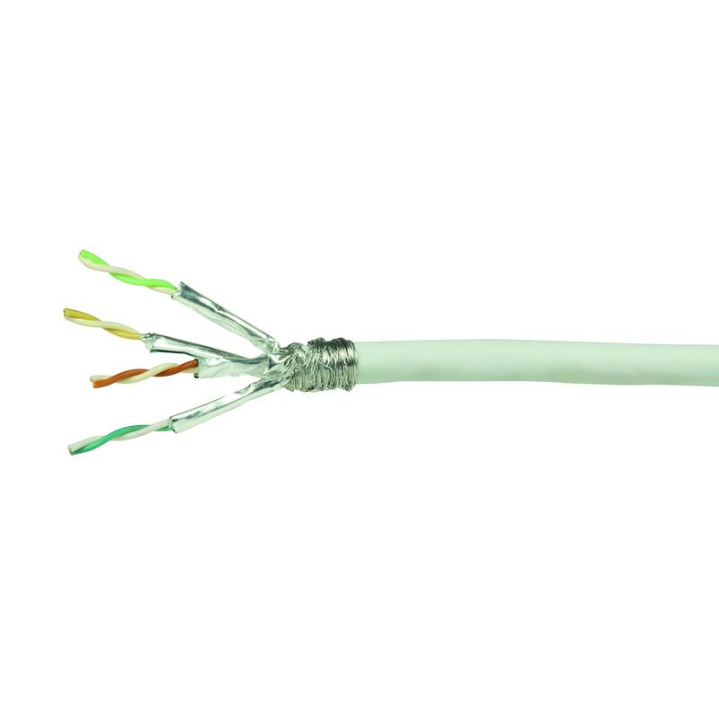 Bobina Cat 7a S-Ftp 25m Instalacion Amarillo Awg23 B2ca