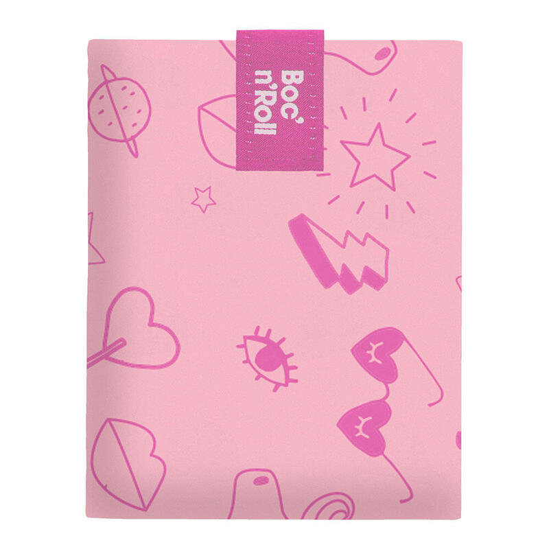 Boc'N'Roll Porta Bocadillos Reutilizable Essential Paint Unicorn 11x15cm