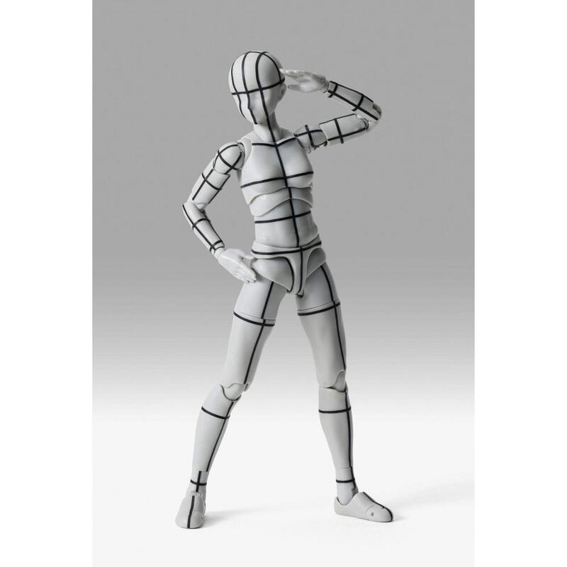 Body Chan Sports Edition Wire Frame (Gray Color Ver.) Fig. 13 5 Cm Body Kun Body Chan