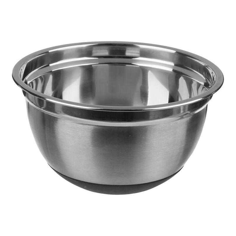 Bol Mezclador Inoxidable Con Base Antideslizante 4.5l