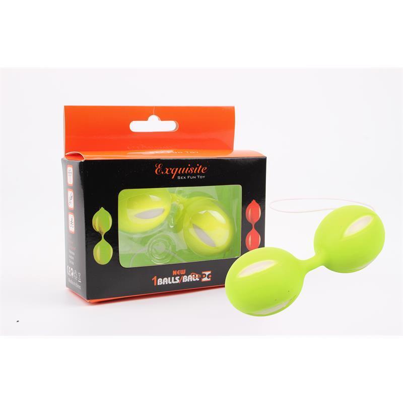 Bolas Ben Wa 10.3 Cm Verde