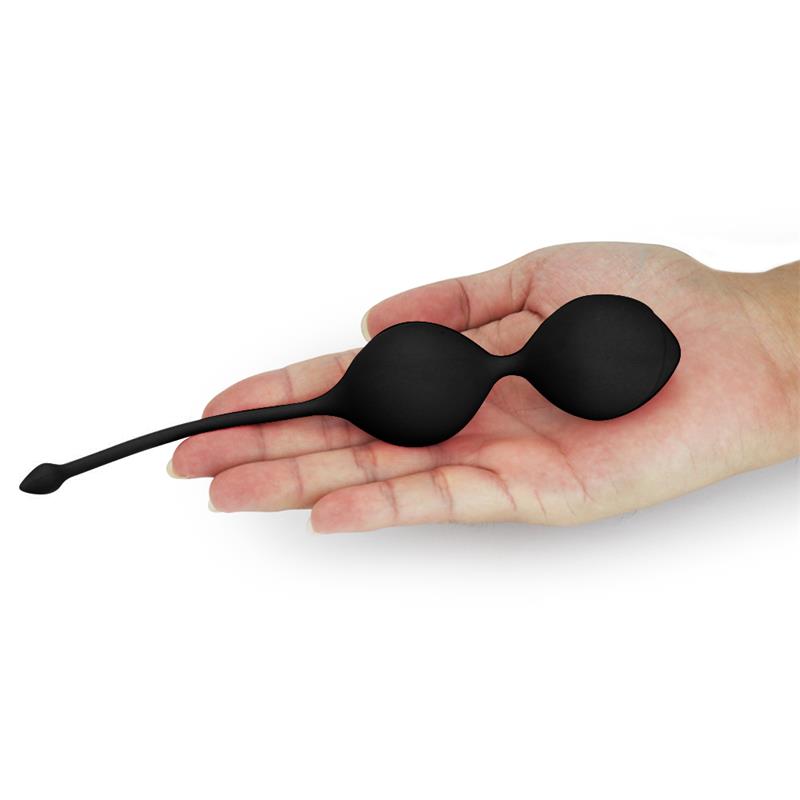 Bolas Kegel Con Peso Iwhizz Luna Negro