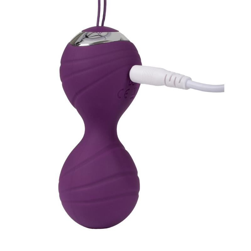 Bolas Kegel Con Vibración Con Control Remorto Cannes Purpura