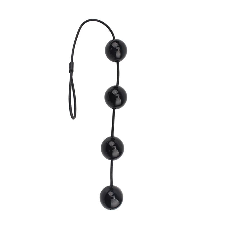 Bolas Vaginales Y Anales 55 X 4 Cm Negro