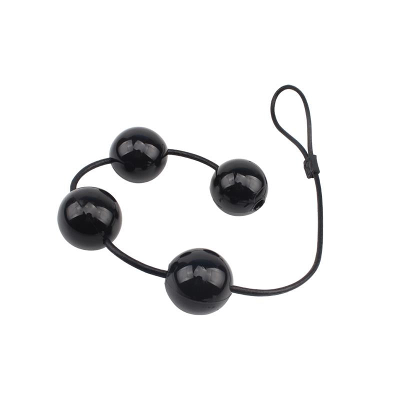 Bolas Vaginales Y Anales 65 X 6 Cm Negro