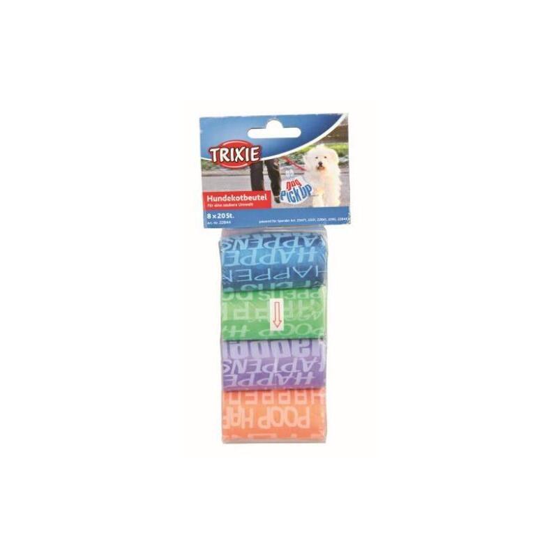 Bolsas Caca Dog Pick Up 8 Rollos De 20 Uds Clasificados