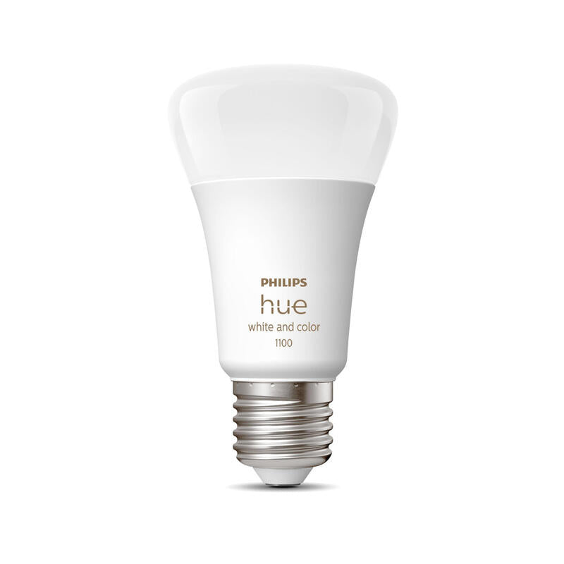 Bombilla Led Inteligente Philips Hue White And Color A60 Casquillo E27 9w 1100 Lúmenes 2000k-6500k Precisa Philips Hue Bridge