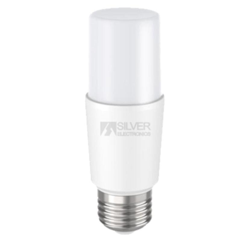 Bombilla Led Silver Electronic Eco Tubular T37 Ip20 - 720 Lm - 9w=60w - E27 - 5000k - A+