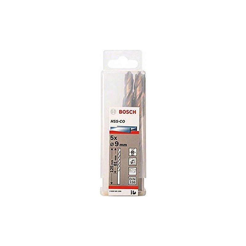 Bosch Broca De Metal Hss-Co, Din 338, Ø 9,0mm 2608585896