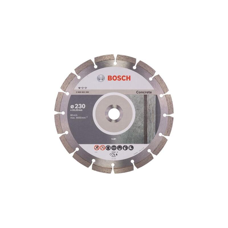 Bosch Diamanttrennscheibe Standard For Concrete, Ø 230mm 2608602200