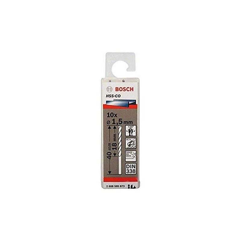 Bosch Hss-Co, Din 338, Ø 1,5mm 2608585873