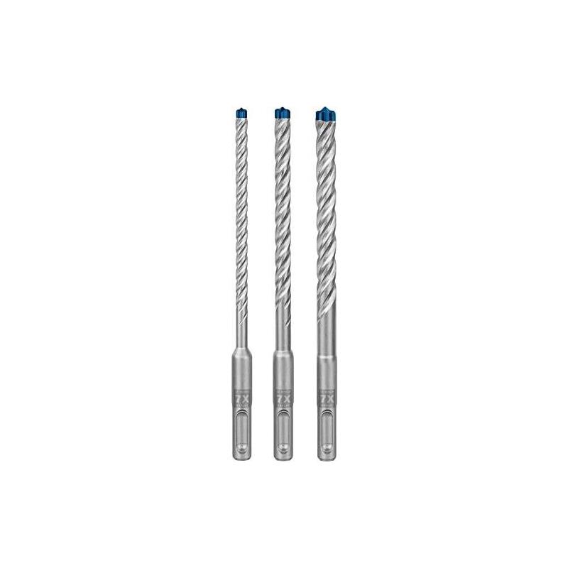 Bosch Juego De Brocas Para Martillo Percutor Expert Sds-Plus-7x, 3 Piezas 2608900196