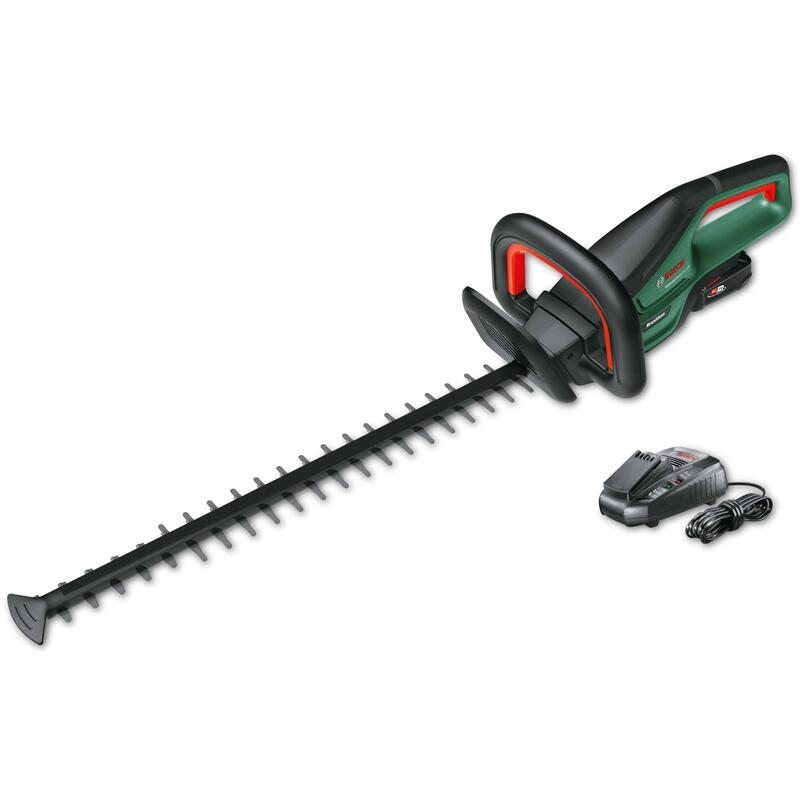 Bosch Powertools Akku-Heckenschere Universal Hedgecut 18v-55 (Verde/Negro, 1x Li-Ionen Akku 2,5ah, Power For All Alliance) 0600849j01