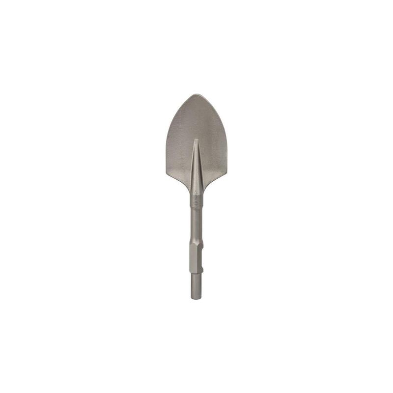Bosch Professional Pro Hex 30-4c Cincel De Pala Redondo, 135 X 400 Mm 2608690110