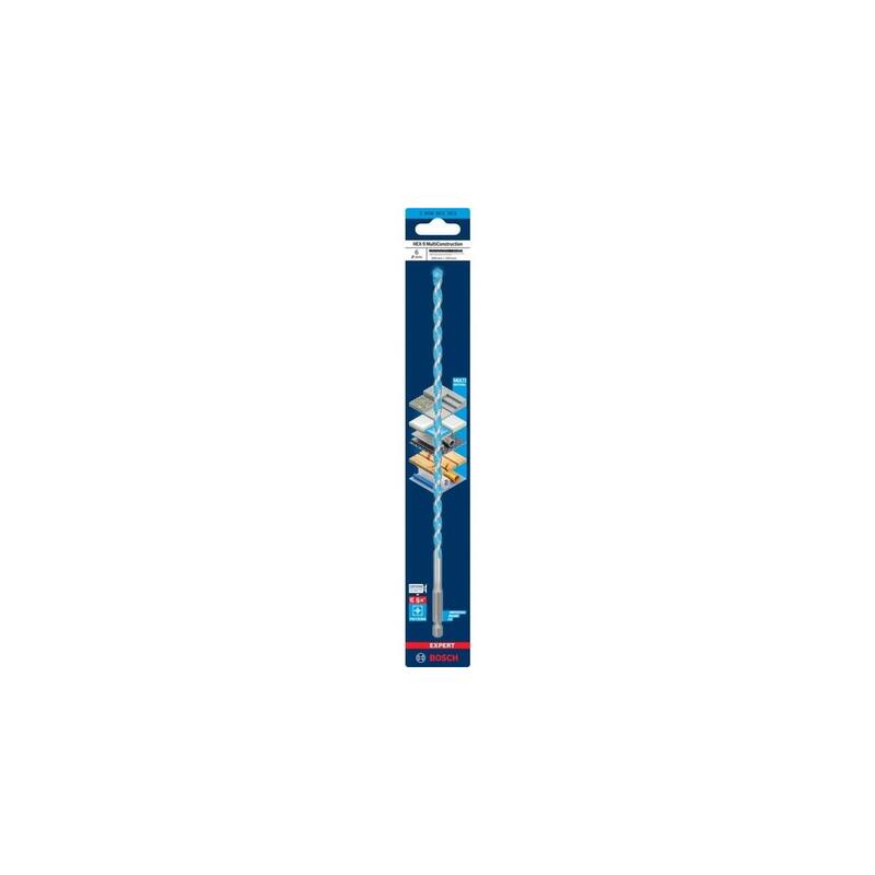 Bosch Professional Expert Hex-9 Ø 6 Mm, Longitud Útil 200 Mm 2608902353