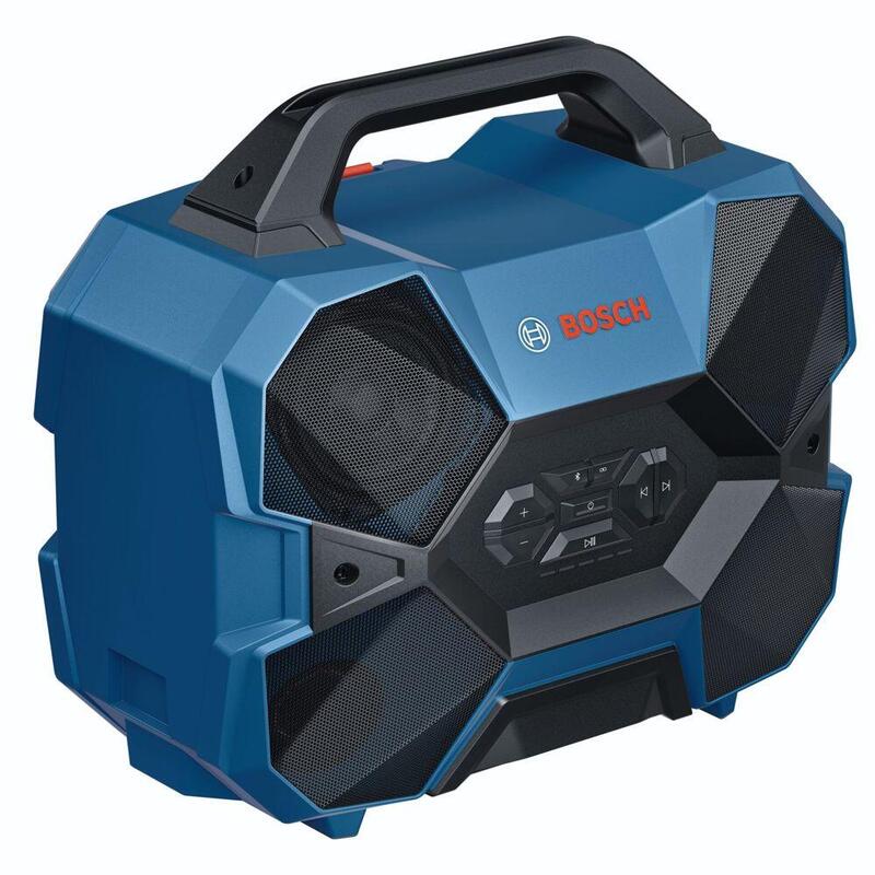Bosch Professional Gpb 18v-6 C Professional, Altavoz Azul/Negro, Bluetooth, Ip54, Usb-C 06014a6000