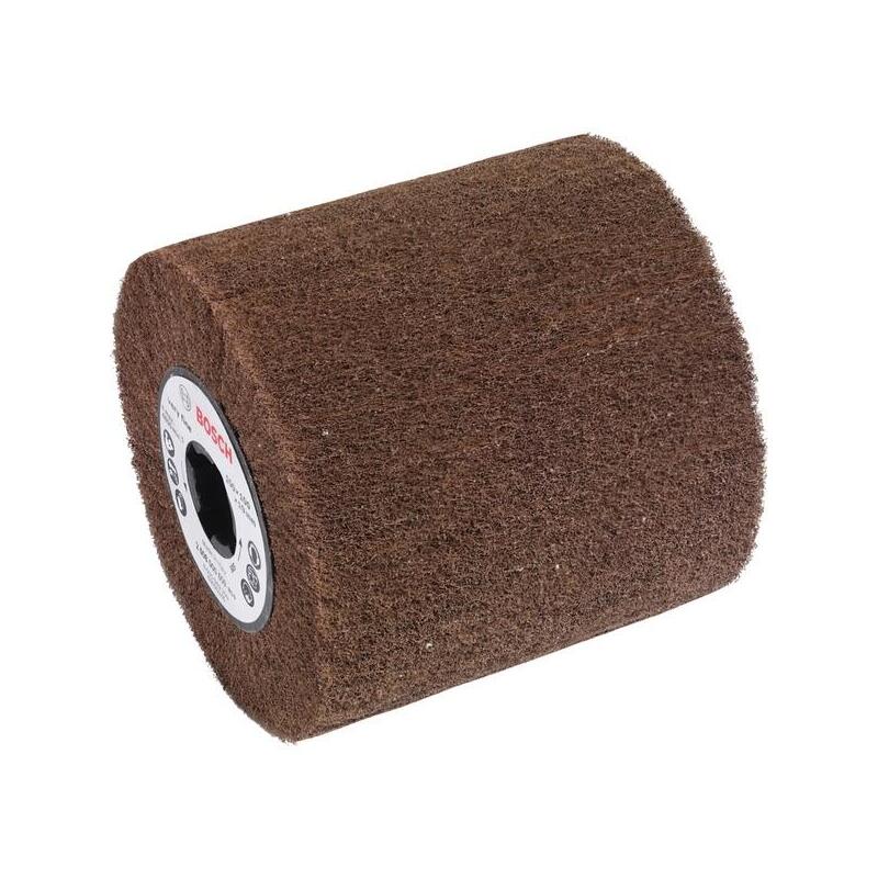 Bosch Professional Rodillo De Lijado De Fieltro Medio 2608000608, 100 Mm / 19 Mm, Disco De Lijado 1 Pieza, Para Lijadora De Tambor/Acabadora Satinada