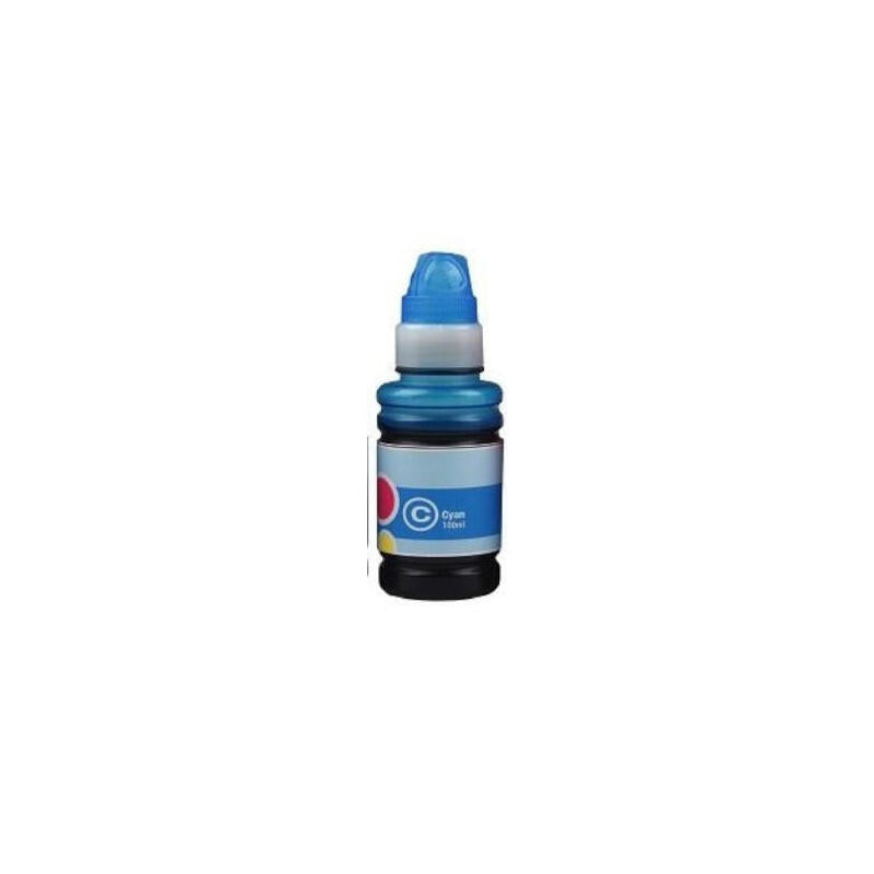 Botella Compatible Cian 100ml Para Ecotank L100,L110,L200,L210,L300.L355,L486