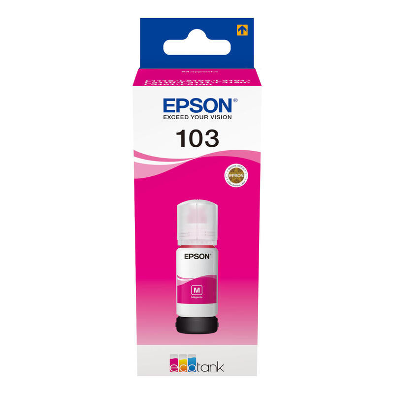 Botella Original Epson 103 Magenta - C13t00s34a10 Ml-65