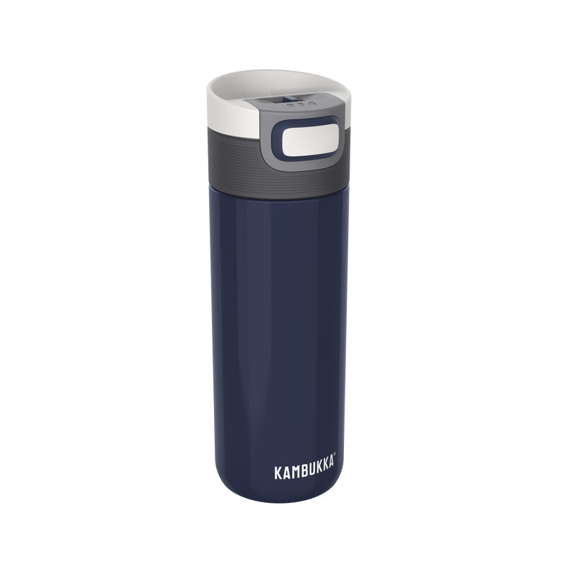 Botella Termo Kambukka Etna Grip 500ml Denim Blue Acero Inoxidable Antigoteo Antiderrame