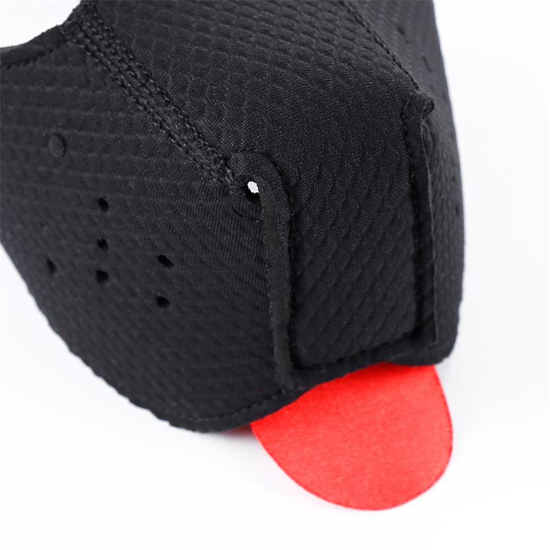 Bozal De Perro De Neopreno Desmontable Ajustable Negro