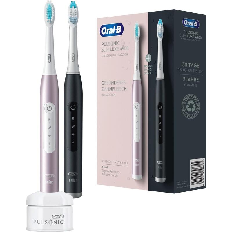 Braun Oral-B Pulsonic Slim Luxe 4900, Elektrische Zahnbürste 4210201396345